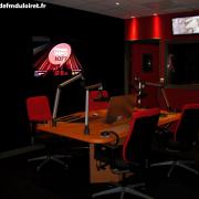 le studio d'Autoroute Info (en Côte d'Or)