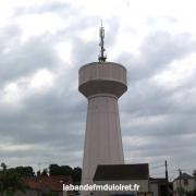 l'ancien site du Château d' eau de La Ferté St Aubin