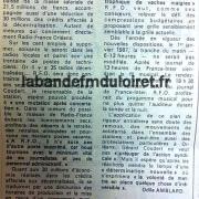 article de presse RC fin septembre 1986