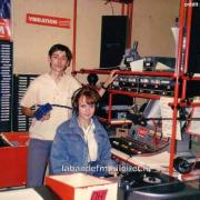 Thierry Butez et Corinne (1987), rue du Colombier