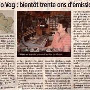 article de presse RC / 2012