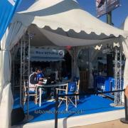 le stand au festival de Loire , septembre 2021