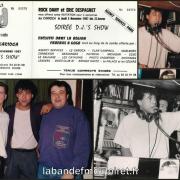 soirée avec NRJ Orléans le 5 novembre 1987