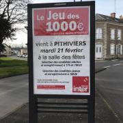 le jeu des 1000 euros à Pithiviers