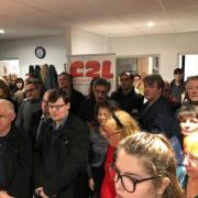 7 décembre 2018 , inauguration 36 rue Guy de Maupassant