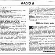 article de presse NR 20 déc.1984