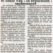 article de presse 2001