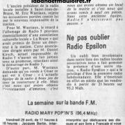 article de presse 30 avril 1983