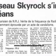 article de presse 7 juillet 1989