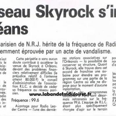 SKYROCK Orléans