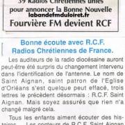 pub. et article de presse janv. 1996