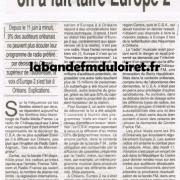 article de presse juin 1991