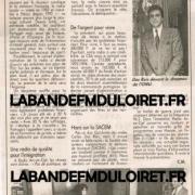 article de presse 16 oct. 1993