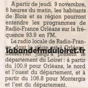 article de presse 9 nov. 1995