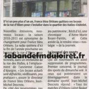 article de presse 22 sept. 2010