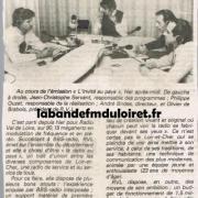 article de presse du 17 nov.1982