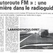 article de presse novembre 1988