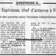 article de presse 12 juin 1991