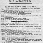 grille des programmes mars 1985