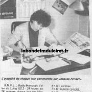 article de presse fin mars 1985