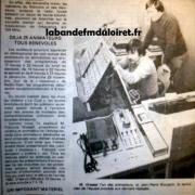 article de presse fin nov. 1981