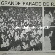 la grande parade a Orléans le 21 avril 1982, à la foire expo, avec Fabrice et Laurent Voulzy