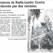 article de presse 18 avril 1989