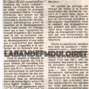 article de presse mars 1993