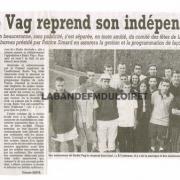 article de presse juillet 2001