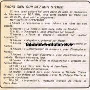 grille des programmes en juin 1984