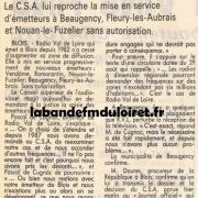 article de presse sept. 1989