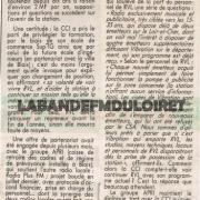 article de presse novembre 1992