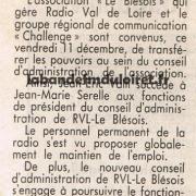 article de presse 12 décembre 1992