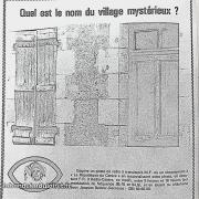 publicité 1981, avec jeu-concours